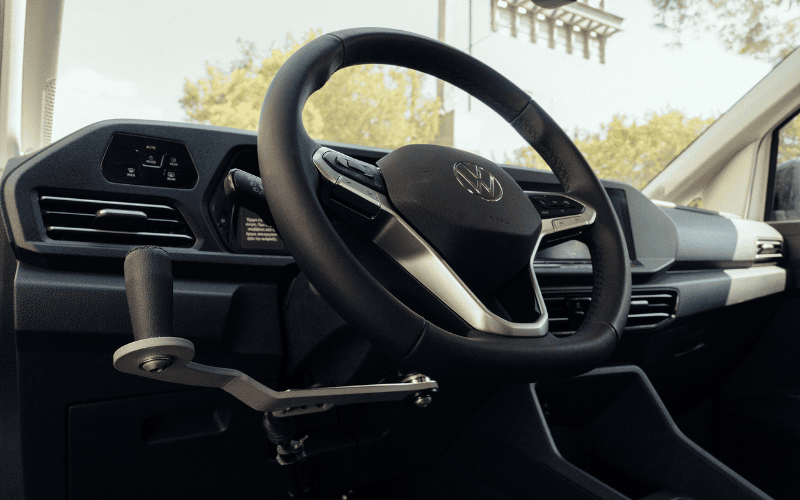 “Left hand control” system